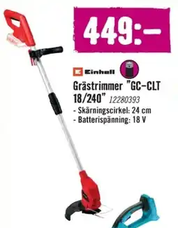 Hornbach Grästrimmer "GC-CLT 18/240" erbjuda