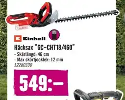 Hornbach Häcksax "GC-CHT18/460" erbjuda