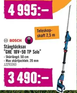 Hornbach Stånghäcksax "GHE 18V-50 TP Solo" erbjuda