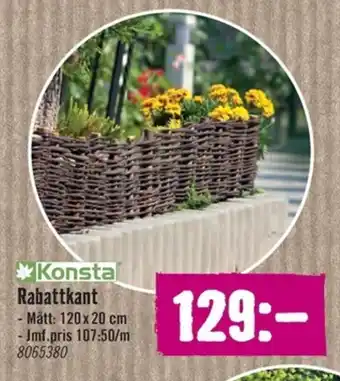 Hornbach Rabattkant erbjuda