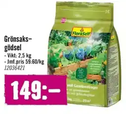 Hornbach Grönsaks- gödsel erbjuda
