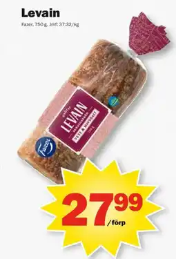 Pekås FAZER Levain erbjuda