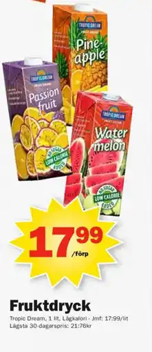 Pekås TROPIC DREAM Fruktdryck erbjuda