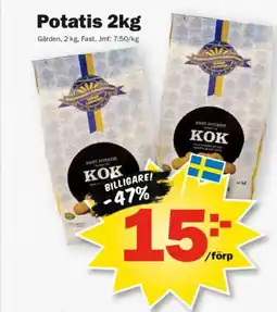 Pekås GÅRDEN Potatis erbjuda