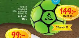 Leklust Fotboll erbjuda