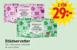 Matöppet Städservetter erbjuda