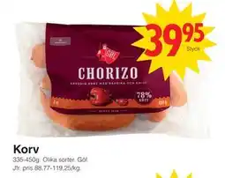 Matöppet Korv erbjuda