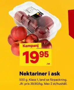 City Gross Nektariner i ask erbjuda