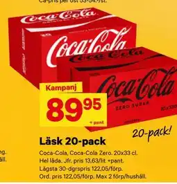 City Gross Läsk 20-pack erbjuda