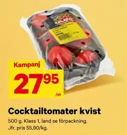 City Gross Cocktailtomater kvist erbjuda