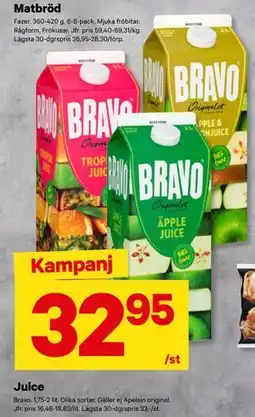 City Gross Juice Bravo erbjuda