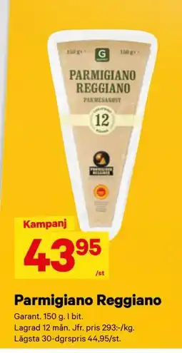 City Gross Parmigiano Reggiano erbjuda