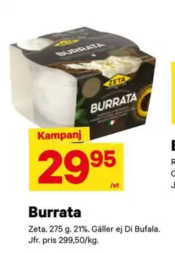 City Gross Burrata erbjuda
