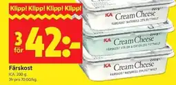 ICA Kvantum ICA Färskost erbjuda