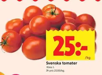 ICA Kvantum Svenska tomater erbjuda