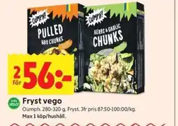 ICA Kvantum Oumph Fryst vego erbjuda