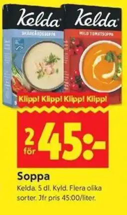 ICA Kvantum Kelda Soppa erbjuda