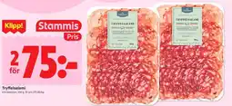 ICA Kvantum ICA Selection Tryffelsalami erbjuda