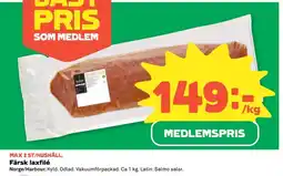 Coop Färsk laxfilé erbjuda