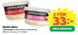 Coop Lohmanders Kylda såser erbjuda