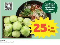 Coop Vitkål erbjuda