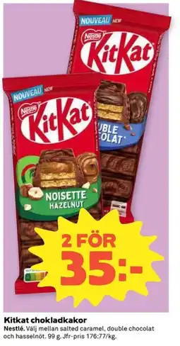Coop Nestlé Kitkat chokladkakor erbjuda