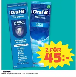 Coop Oral-B Tandkräm erbjuda
