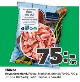 Coop Royal Greenland Räkor erbjuda