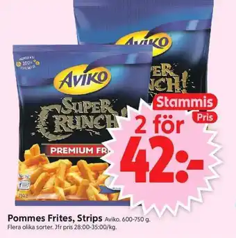 Aviko Pommes Frites, Strips