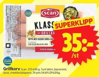 Scan Grillkorv