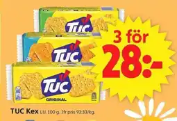ICA Supermarket LU TUC Kex erbjuda
