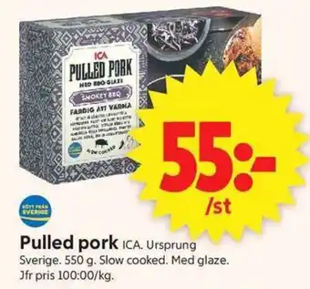 ICA Supermarket ICA Pulled pork erbjuda