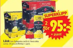 ICA Supermarket San Pellegrino Läsk erbjuda