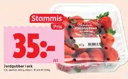 ICA Kvantum ICA Jordgubbar i ask erbjuda