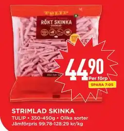 Willys STRIMLAD SKINKA erbjuda