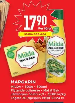 Willys MARGARIN erbjuda