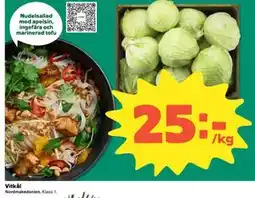 Coop Daglivs Vitkål erbjuda