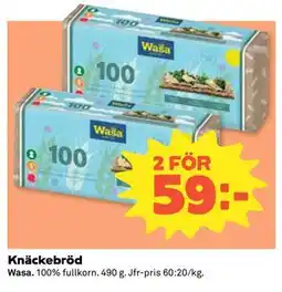 Coop Daglivs Knäckebröd erbjuda