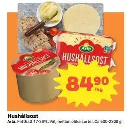Coop Daglivs Hushållsost erbjuda