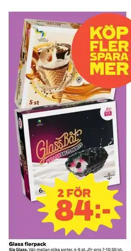 Coop Daglivs Glass flerpack erbjuda