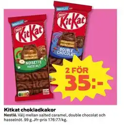 Coop Daglivs Kitkat chokladkakor erbjuda