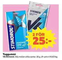 Coop Daglivs Tuggummi erbjuda