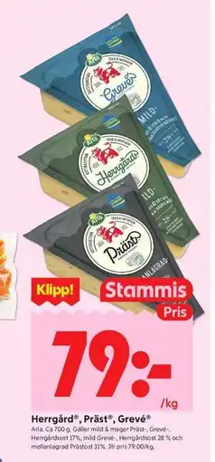 ICA Kvantum Herrgård , Präst , Grevé , Medlemspris erbjuda