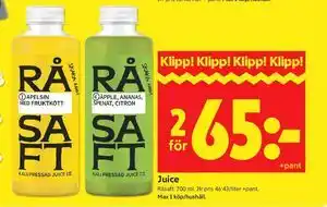 ICA Kvantum Juice erbjuda