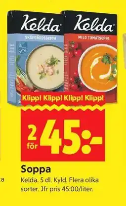 ICA Kvantum Soppa erbjuda