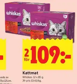 ICA Kvantum Kattmat erbjuda
