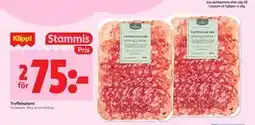 ICA Kvantum Tryffelsalami, Medlemspris erbjuda