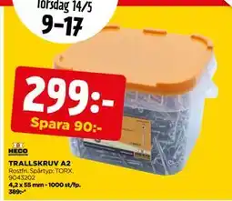 Jem&Fix TRALLSKRUV A2 erbjuda