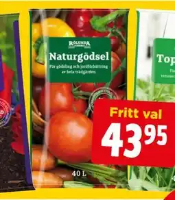 Jem&Fix NATURGÖDSEL erbjuda
