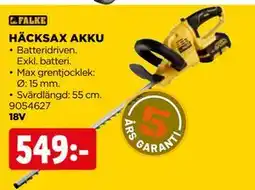 Jem&Fix HÄCKSAX AKKU erbjuda